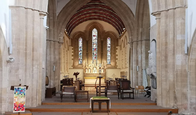 St Mary the Virgin Witney new AV System install by APi Sound Visual